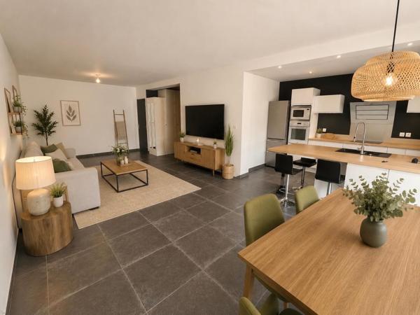 Maison contemporaine de 109m2 avec piscine