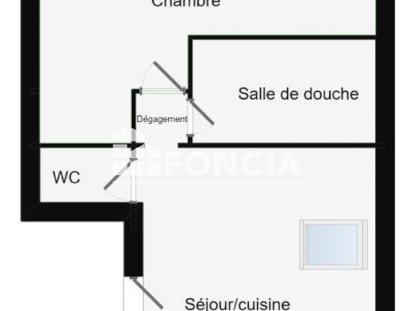 Location Appartement meublé 2 pièces 30 m² - 9 IMPASSE BOTTINEAU Le Havre 76600