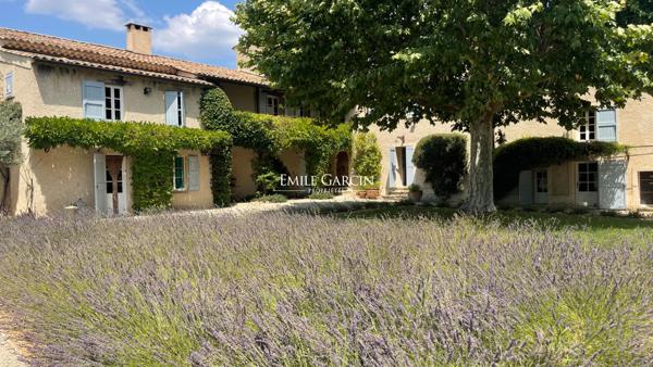 A vendre - Campagne provençale de près de 20 hectares - A Forcalquier