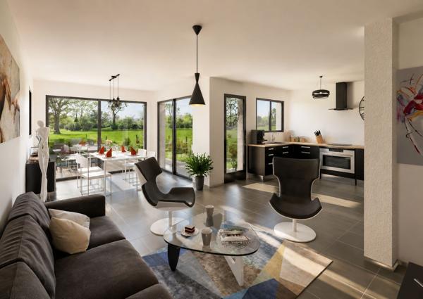 Terrain + Maison à vendre 5 pièces - 131 m²