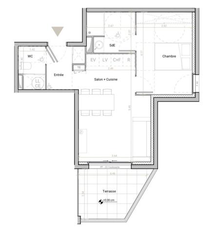 Appartement à vendre 2 pièces 41 m² Font-Romeu-Odeillo-Via