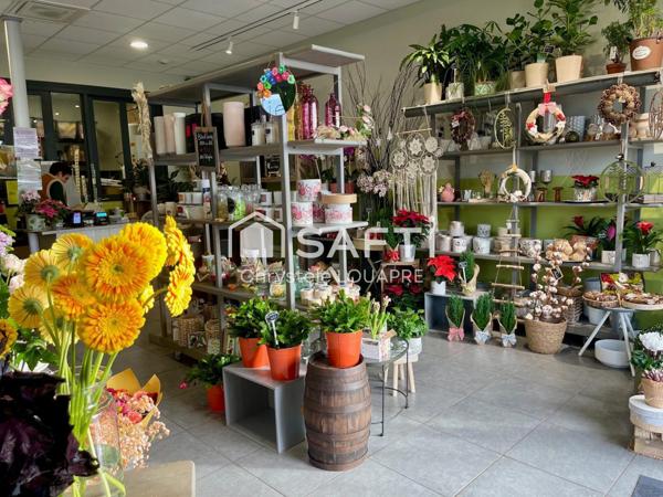 Fonds de commerce fleuriste : boutique + réserve, clé en main !