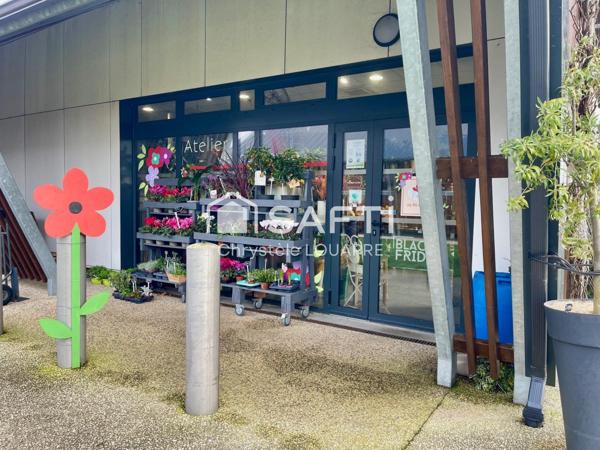 Fonds de commerce fleuriste : boutique + réserve, clé en main !