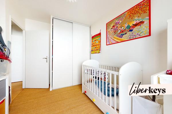 Colombes Europe – 3P 66 m², 2 balcons, parking, résidence 2006