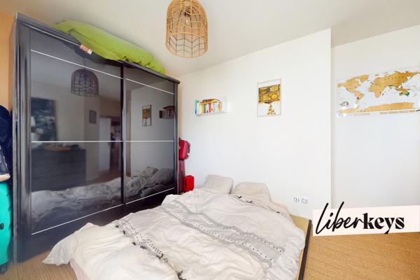 Colombes Europe – 3P 66 m², 2 balcons, parking, résidence 2006