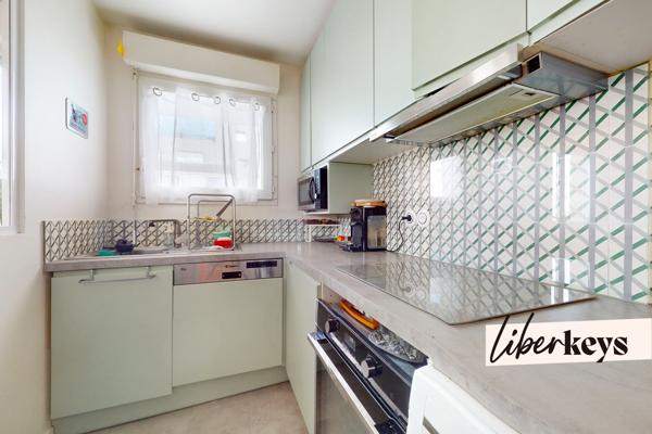 Colombes Europe – 3P 66 m², 2 balcons, parking, résidence 2006