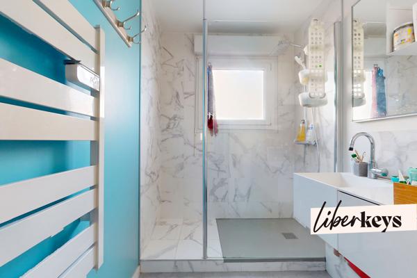 Colombes Europe – 3P 66 m², 2 balcons, parking, résidence 2006