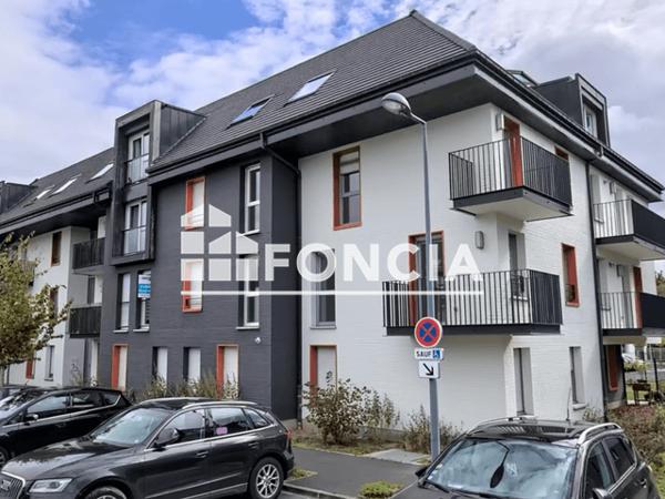 Location Appartement 3 pièces 63.36 m² - RUE PARMENTIER Villeneuve D'ascq 59650