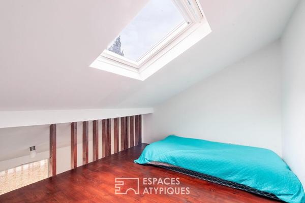 Maison de plain-pied avec terrasse et jardin au quartier des Buttes