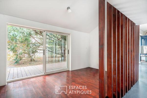 Maison de plain-pied avec terrasse et jardin au quartier des Buttes