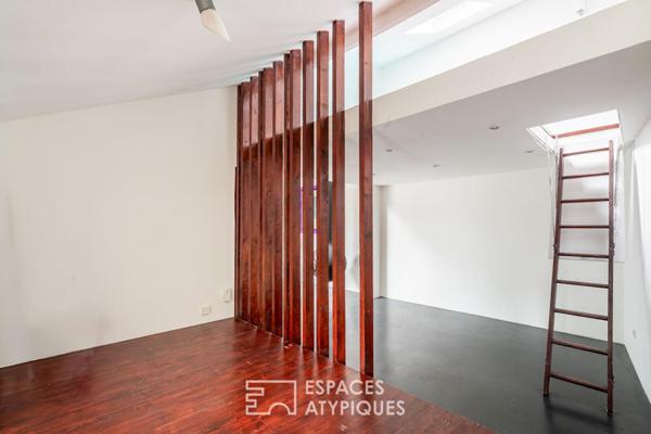 Maison de plain-pied avec terrasse et jardin au quartier des Buttes