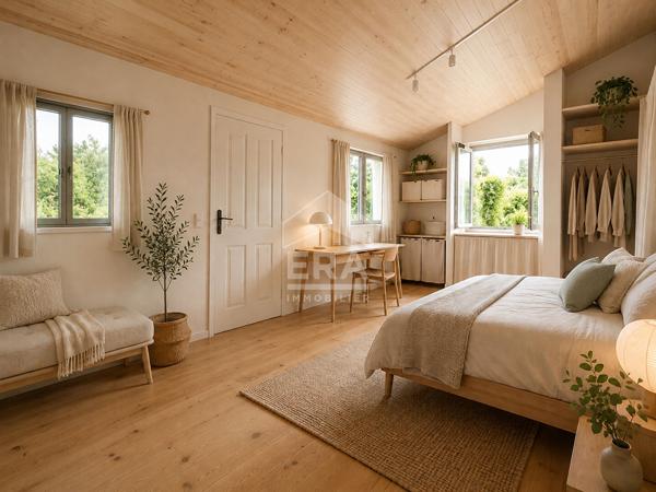 Opportunité rare Maison/ Chalet à rénover  AU CALME ABSOLU - Valbonne