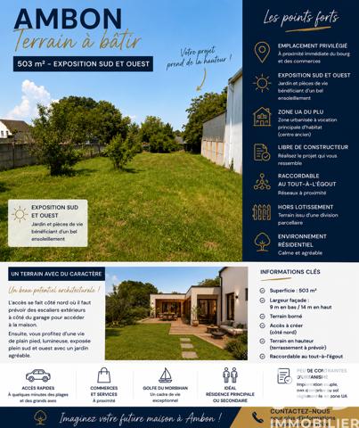 Terrain à vendre 503 m² Ambon
