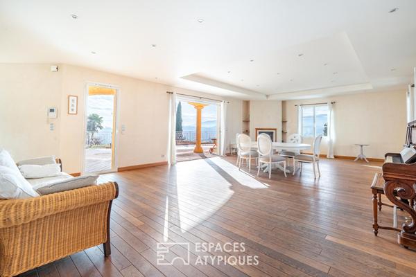 Villa avec vue exceptionnelle sur Cogny