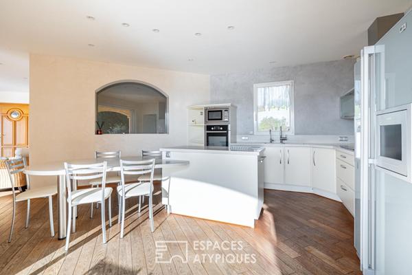 Villa avec vue exceptionnelle sur Cogny