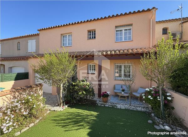 Maison 5 pièces avec garage et piscine à vendre à Perpignan quartier "Clos-Banet"