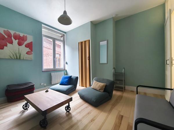 Maison meublée 2 bis 46.40 m2 + cave - Métro Porte de Douai