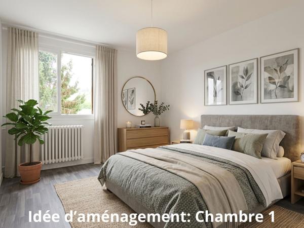 Appartement Romainville 3 pièce(s) 50 m2