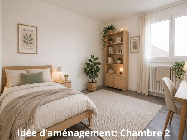 Appartement Romainville 3 pièce(s) 50 m2