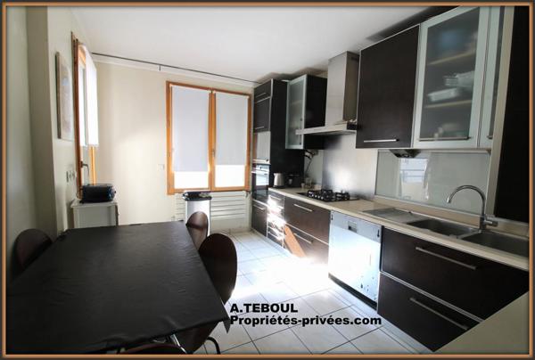 APPARTEMENT T5 DE 122M² SUR VILLEURBANNE GRATTE CIEL (PARC DU CENTRE) AVEC BALCON A VIVRE DE 12M²