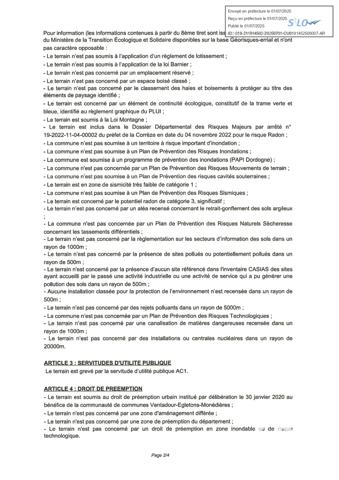 Terrain à vendre 8 016 m² Moustier-Ventadour