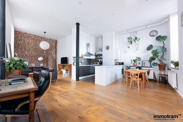 Vente Loft 67m 2 - 2 chambre(s) - Roubaix, Jean Moulin • Réf. VA27283