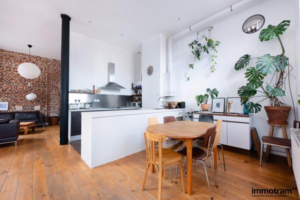 Vente Loft 67m 2 - 2 chambre(s) - Roubaix, Jean Moulin • Réf. VA27283