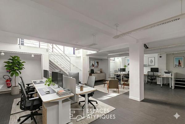 Bureaux en triplex au calme dans le quartier Saint-Lambert