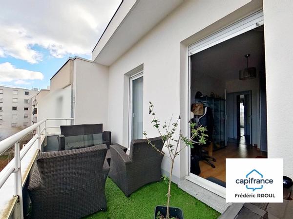 Dijon Université 3 pièces – 61,06 m² – Deux balcons – Garage