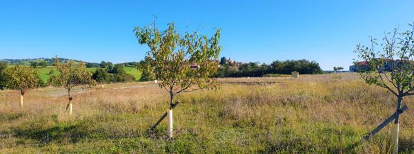 Terrain viabilisé avec vue panoramique