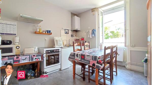 THIZY-LES-BOURGS (69240) Immeuble de rapport  151 m²  habitable, terrain 500 m² avec jardin et dépendance