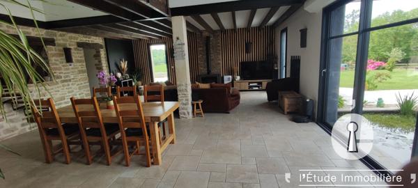 Maison Saint Ouen Des Toits 9 pièce(s) 189 m2 + 6 gîtes (132 m²)