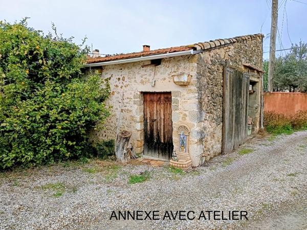 Maison avec grand jardin, parcelle détachable