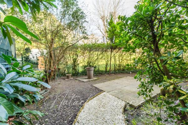 Bel appartement 3 pièces avec jardin, à moins de 17' à pied du RER