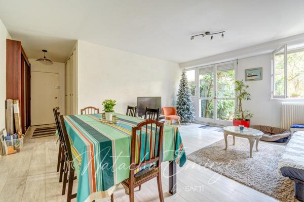 Bel appartement 3 pièces avec jardin, à moins de 17' à pied du RER