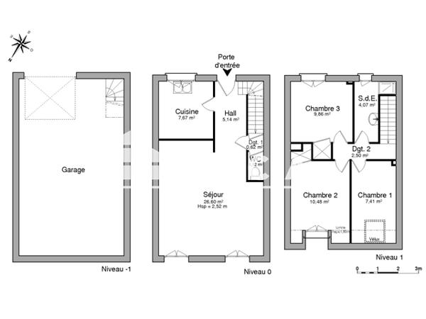 Location Maison 4 pièces 75.47 m² - AIR ET SOLEIL Olivet 45160