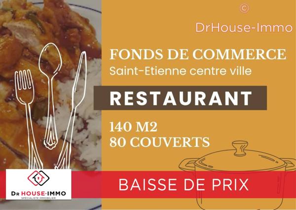 Commerce à vendre de 142 m²
