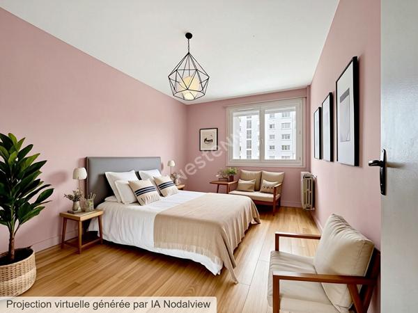 Nantes Procé-Monselet / Appartement 3 pièce(s) 70 m2 / A RENOVER / balcons / parking / cave/ DPE en C
