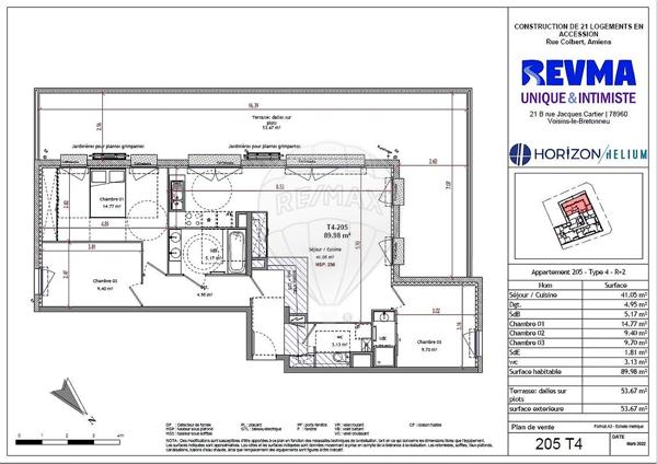 Appartement  en vente - Somme - 80