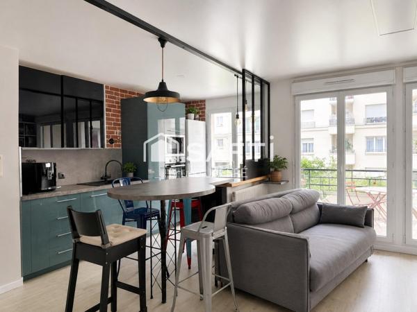 Issy les Moulineaux, Appartement 3 Pièces 61 m², 2 chambres