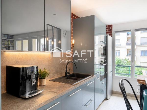 Issy les Moulineaux, Appartement 3 Pièces 61 m², 2 chambres