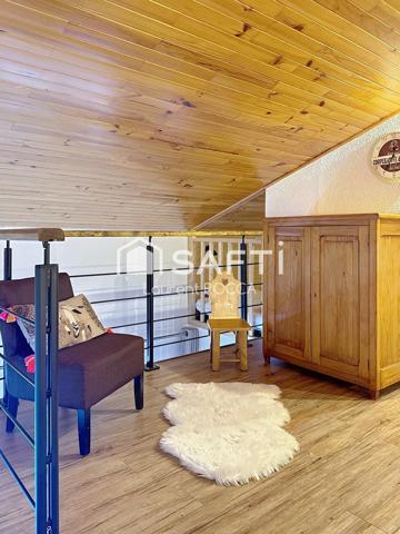 Duplex au sommet – Ski aux pieds, terrasse et casier à ski