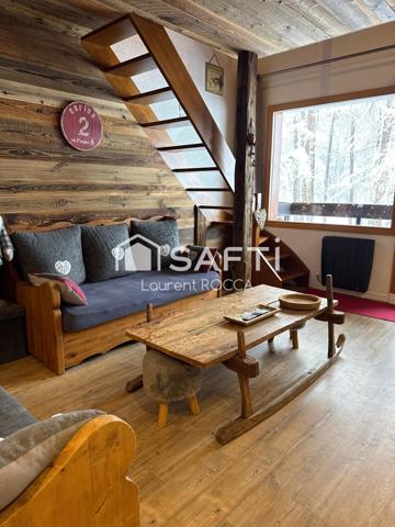 Duplex au sommet – Ski aux pieds, terrasse et casier à ski