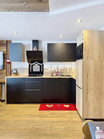 Duplex au sommet – Ski aux pieds, terrasse et casier à ski