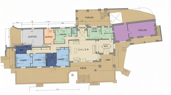 Villa Le Cannet 9 pièce(s) 446 m2 piscine