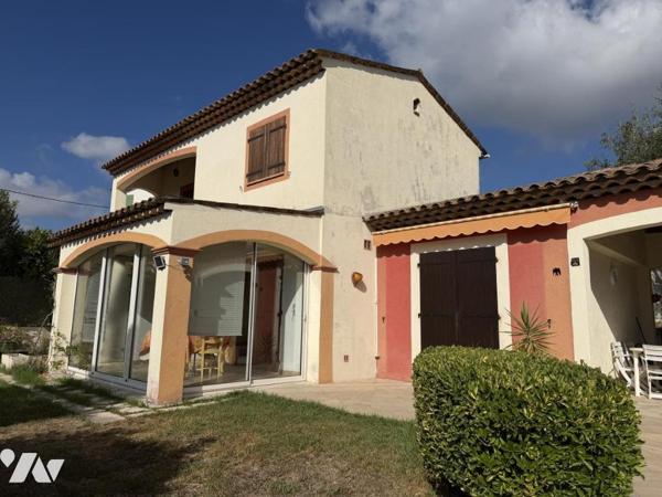 Vallauris maison de 140 m2 sur terrain de 1718 m2 en copropriété (570 m2 environ pour ce lot)