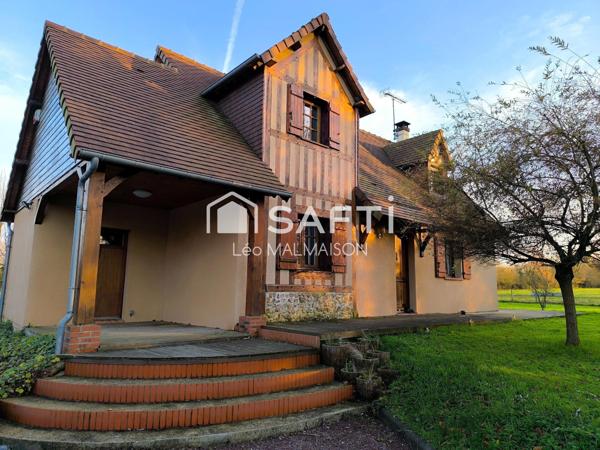 À 10mn de Lisieux, 40mn de Deauville, 2h de Paris.