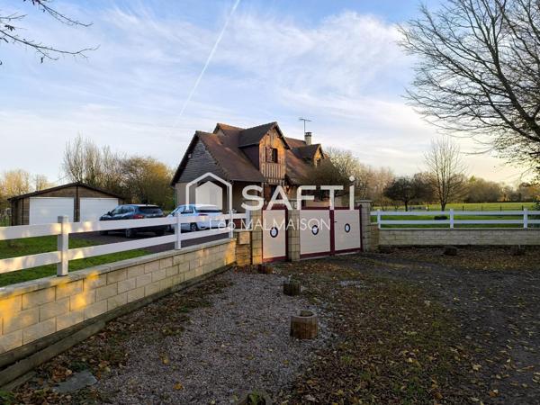 À 10mn de Lisieux, 40mn de Deauville, 2h de Paris.