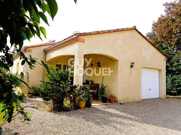 Maison plain-pied Marmande 3 chambres/ garage/ jardin