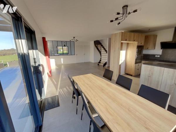 DOMMARTIN (69), maison récente 6 pièces 133m² habitable terrasse et jardin attenant 614m²